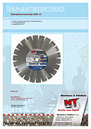 Diamanttrennscheiben Nassschnitt